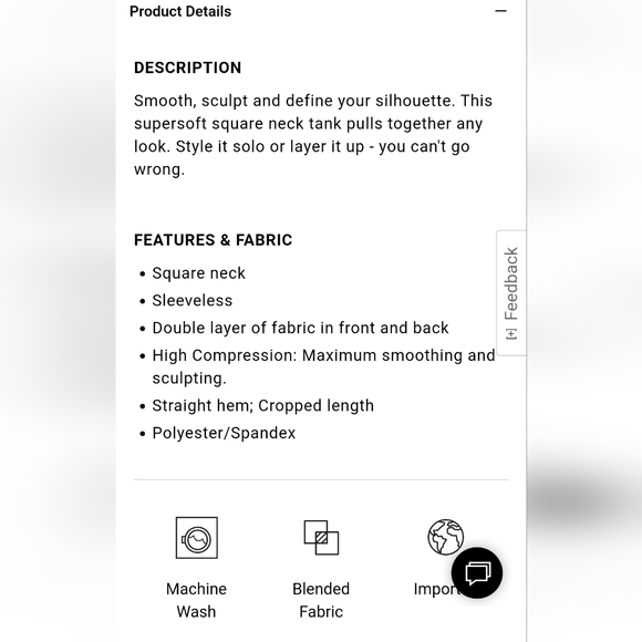 Body contour crop top - Brand new! - Picture 7 of 7
